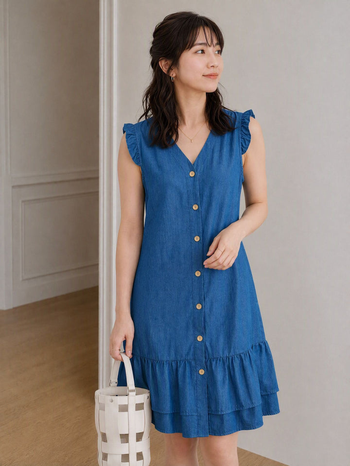 Rochie scurtă SHEIN, albastru