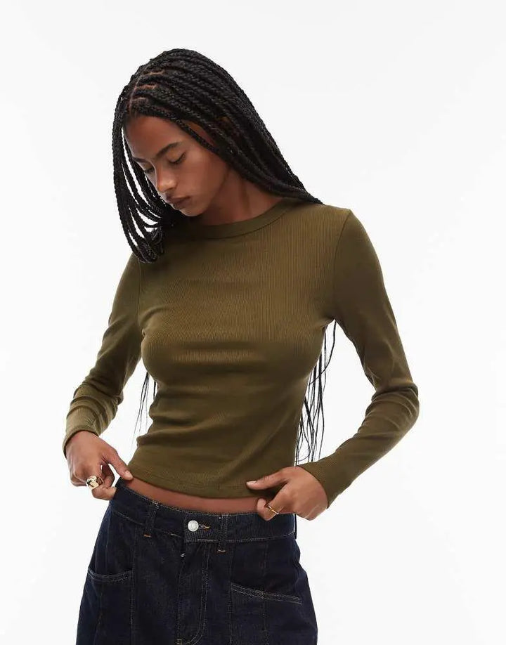 Blúz ASOS, khaki