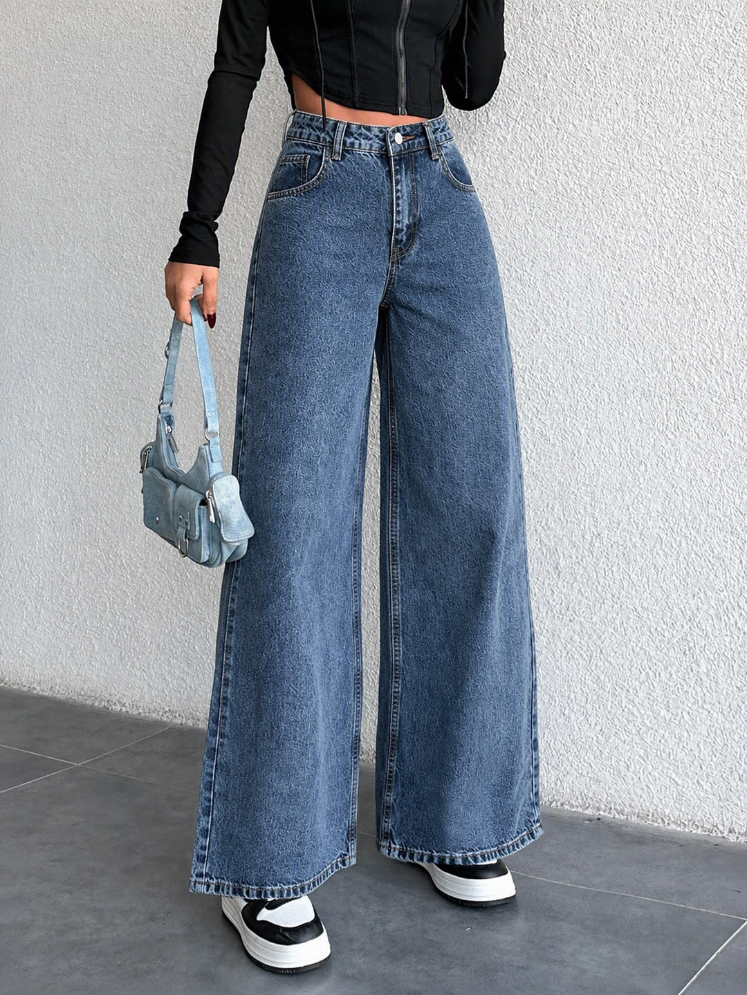 Jeans SHEIN, albastru