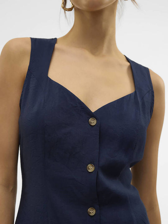 VERO MODA midiruha, kék