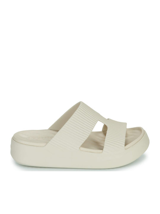 Papucs Crocs, bézs