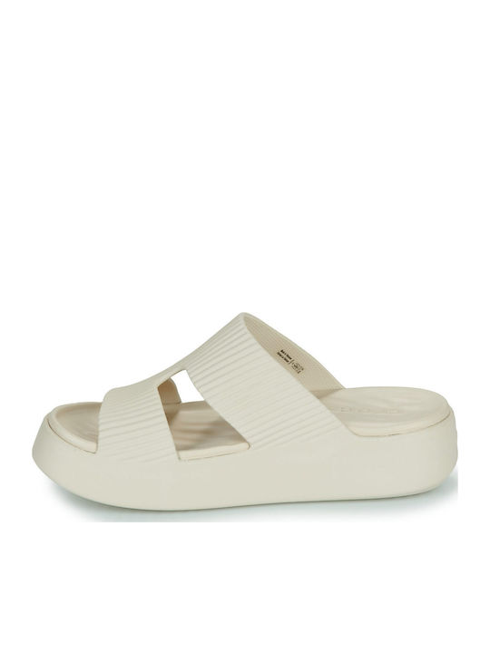 Papucs Crocs, bézs