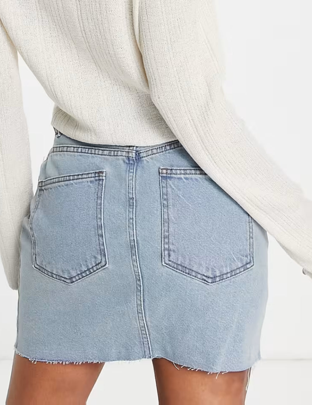 ASOS farmer miniszoknya, kék