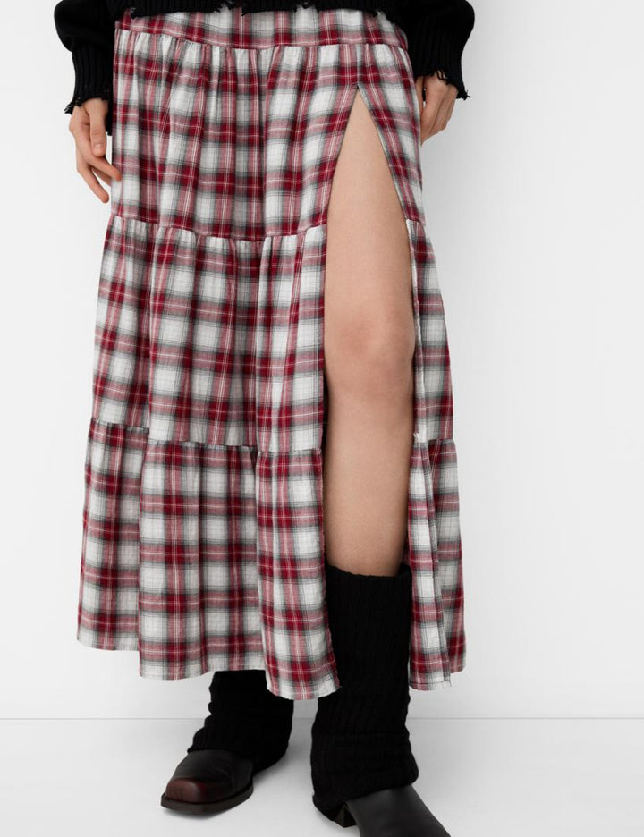 Bershka maxiszoknya, vegyes színek