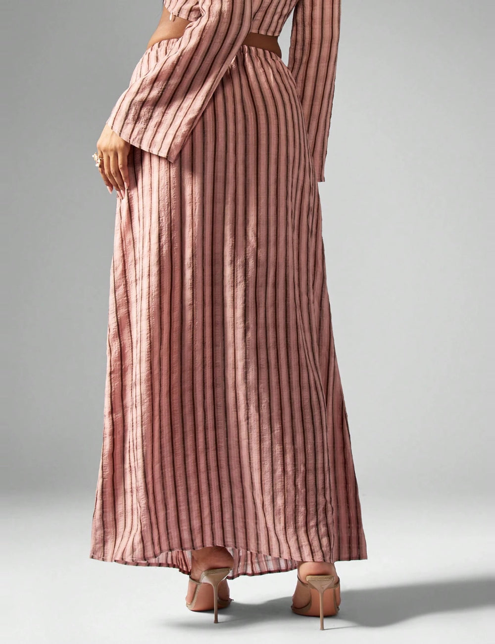 Missguided by Shein maxi szoknya, rózsaszín