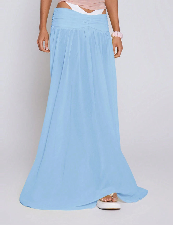 Shein maxi szoknya, kék