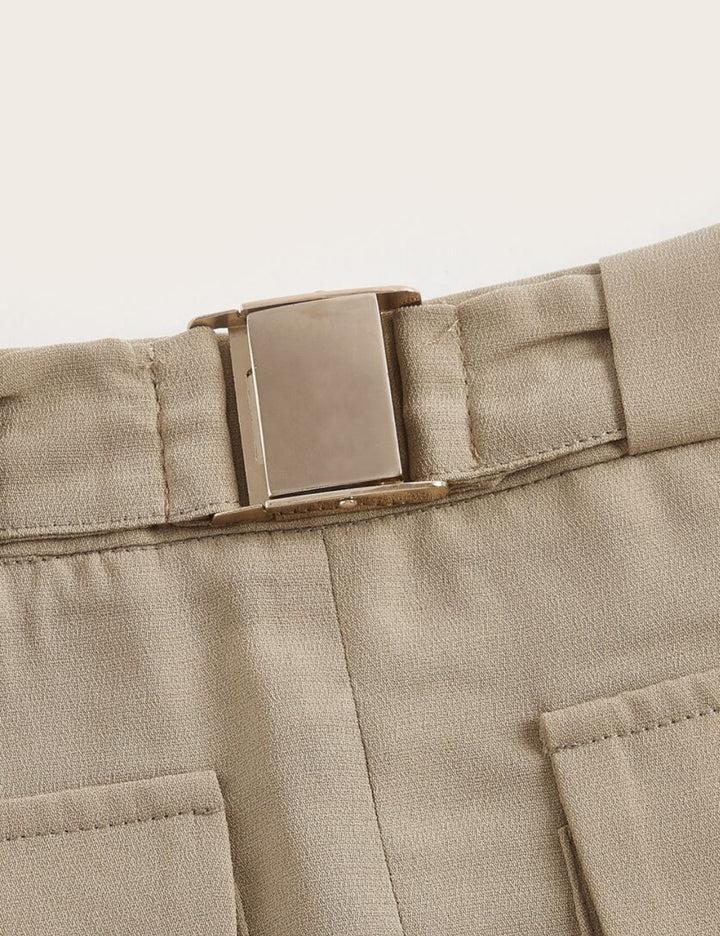 Shein khaki maxi szoknya