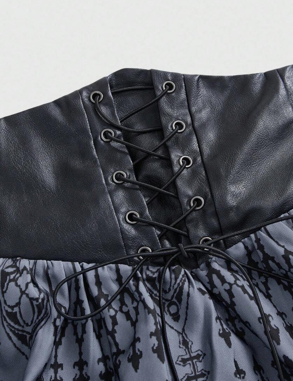 Shein Curve+ maxi szoknya, többszínű