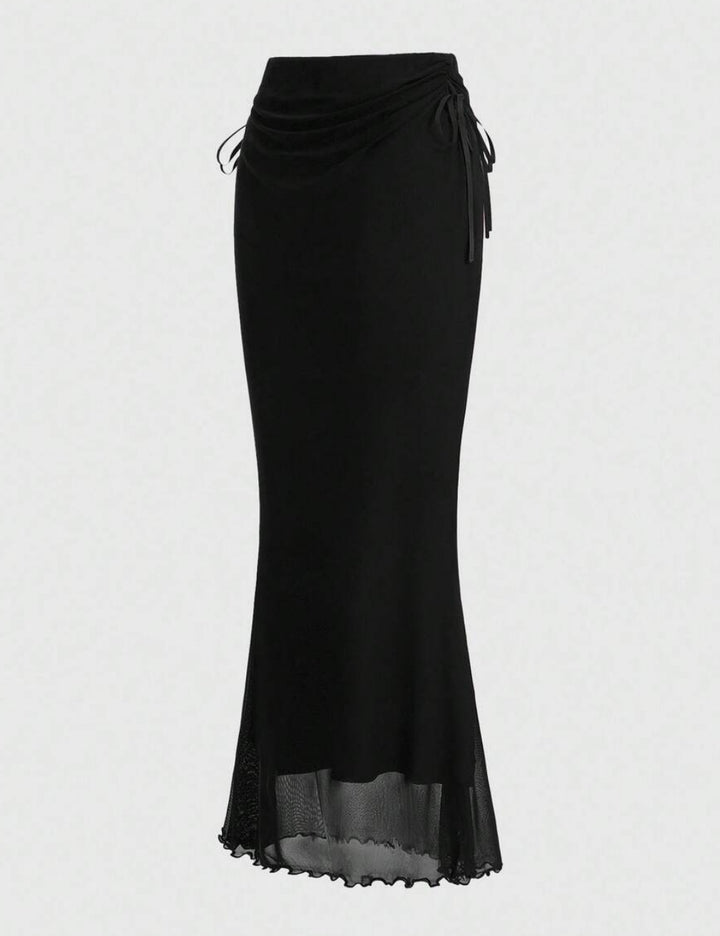Shein Maxi Szoknya, Fekete