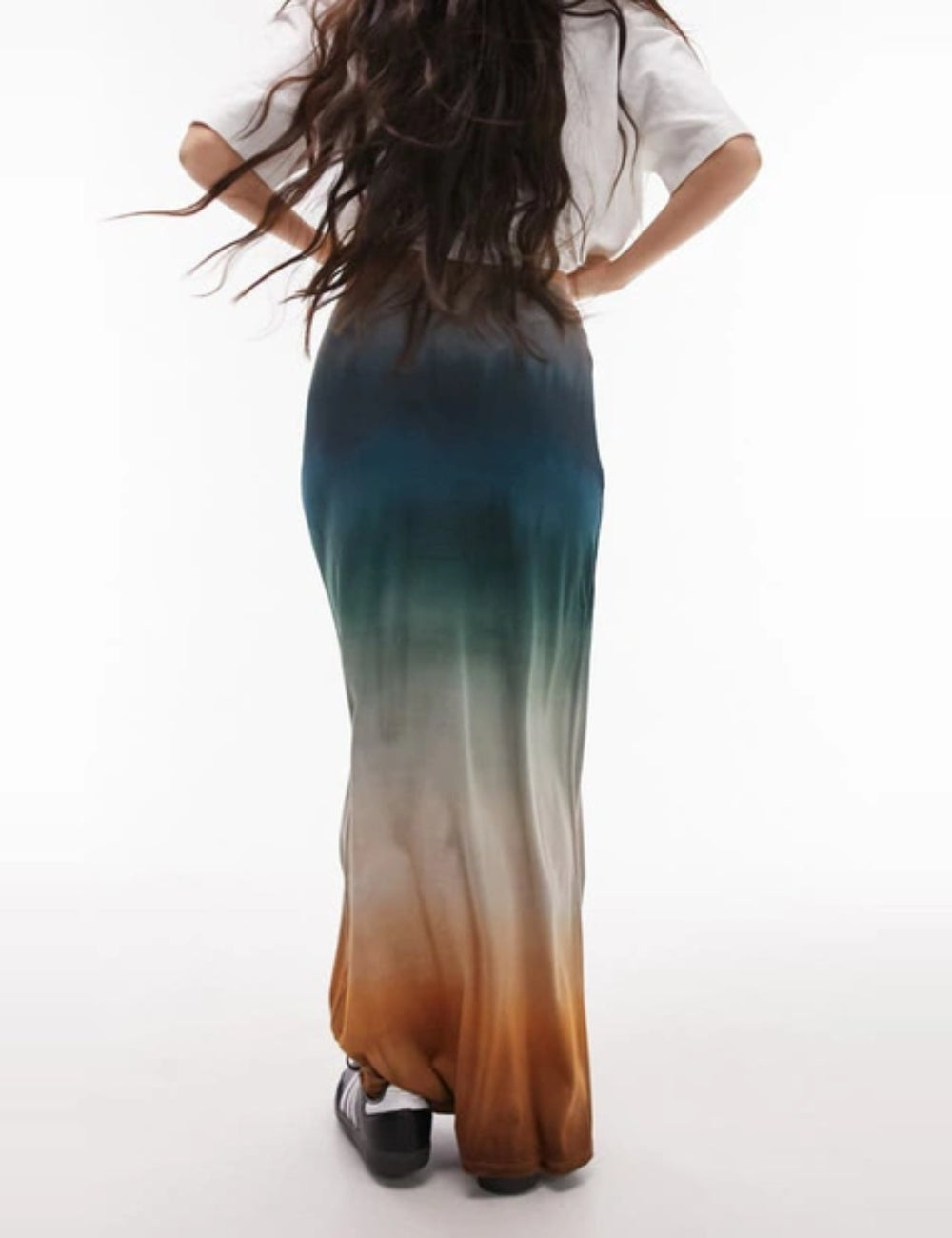 Topshop maxi szoknya, többszínű