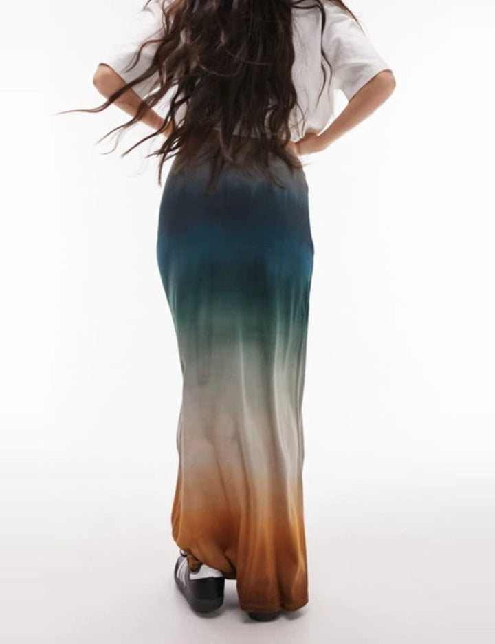 Topshop maxi szoknya, többszínű