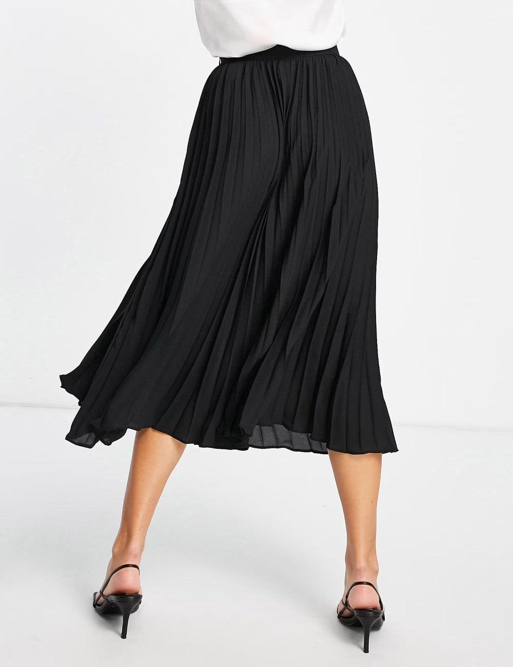 ASOS midi szoknya, fekete