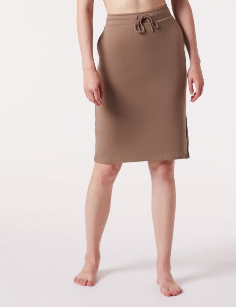 ETAM khaki midiszoknya