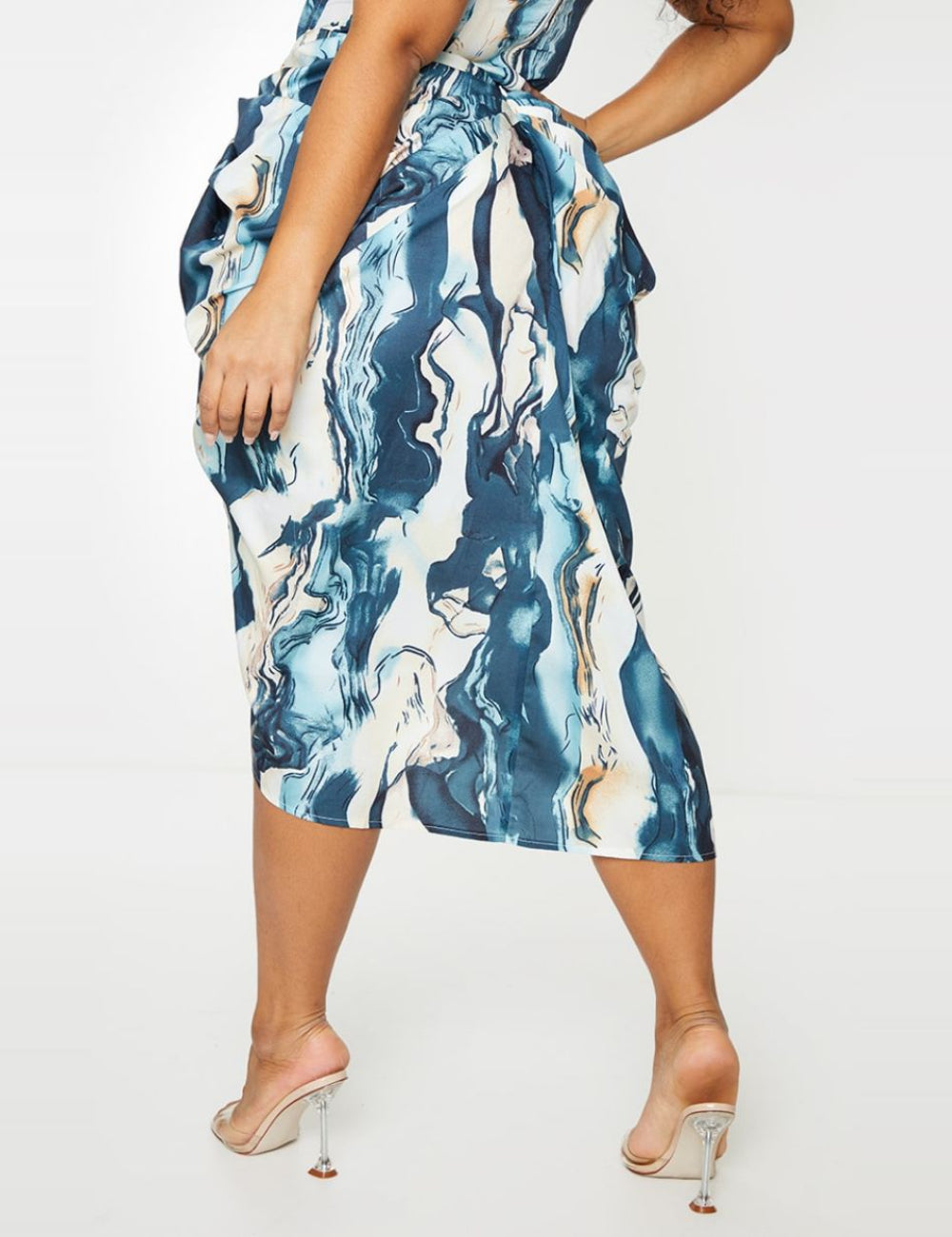 PRETTYLITTLETHING midiszoknya, vegyes színekben