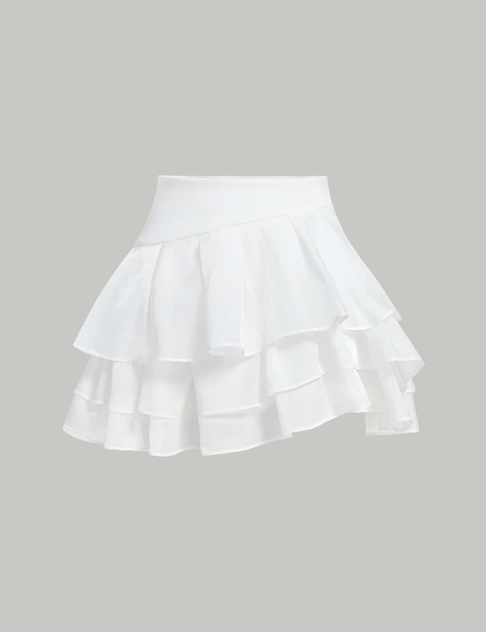Shein miniszoknya, fehér