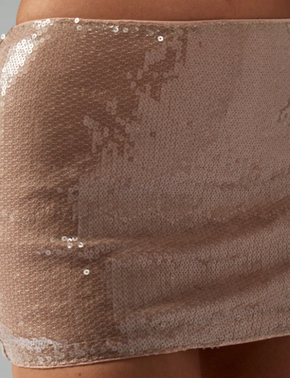 Fustă mini Shein Missguided, bej