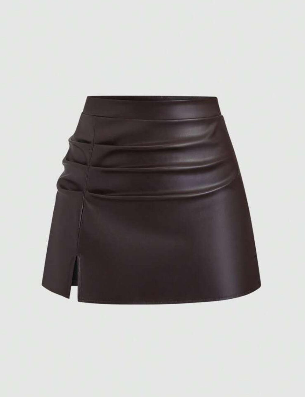 Shein miniszoknya, barna