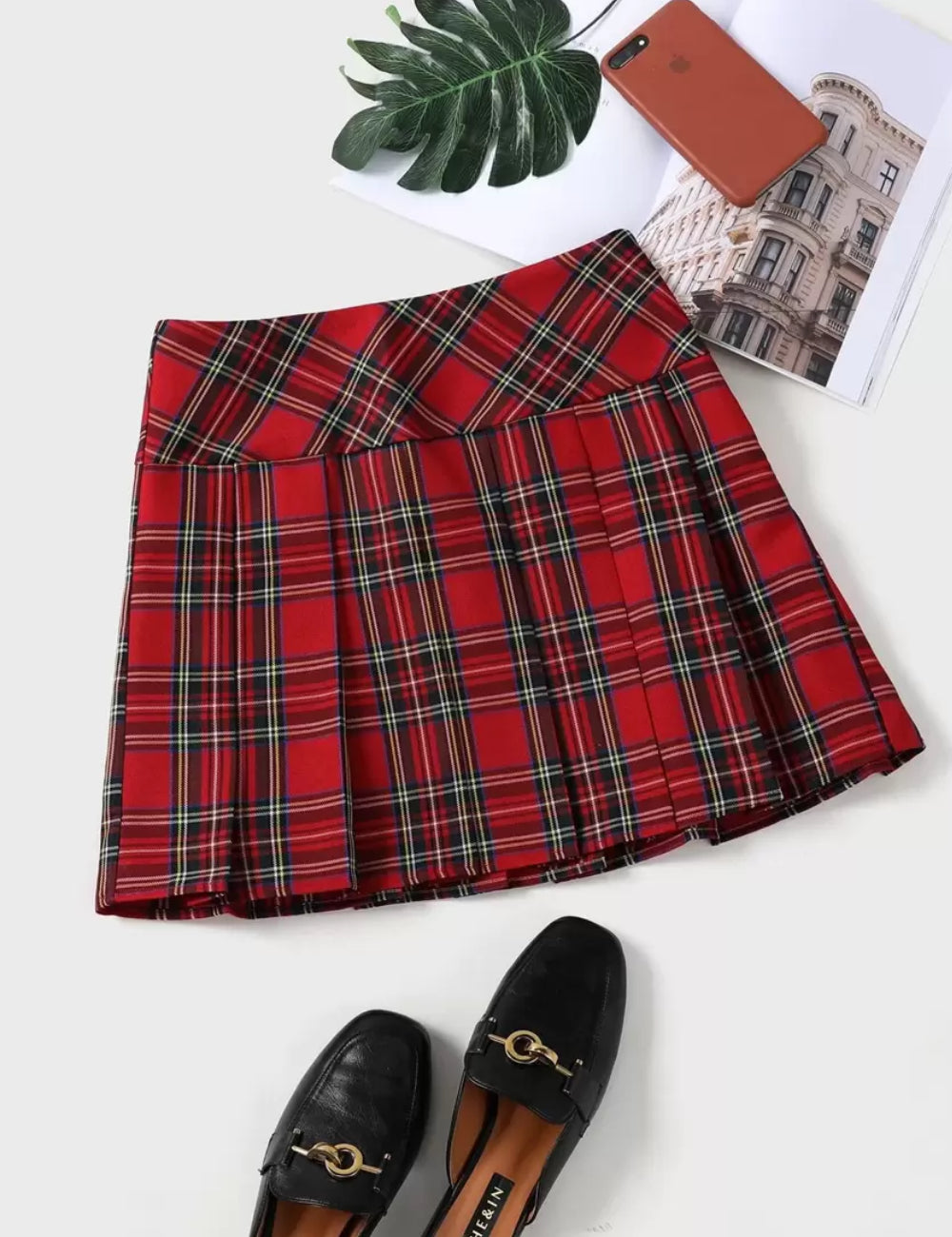 Fustă mini Shein, mix culori