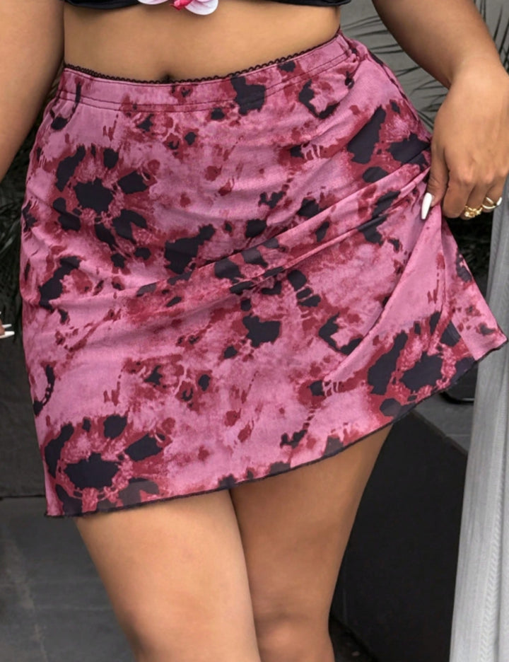 SHEIN miniszoknya, rózsaszín