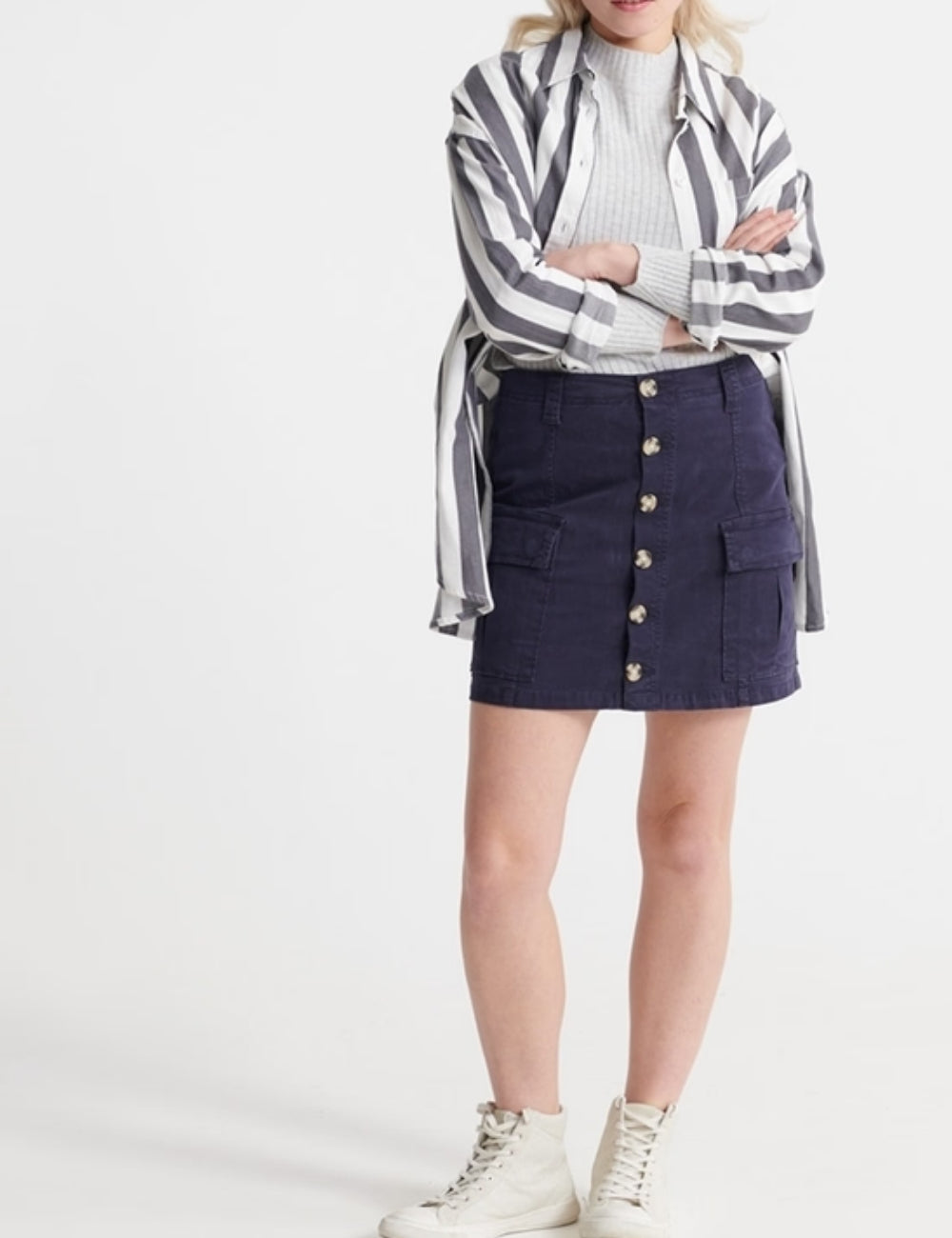 Superdry miniszoknya, kék