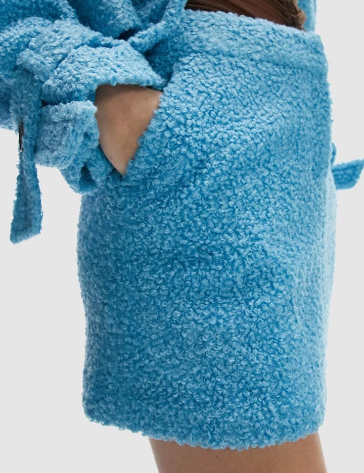 Topshop miniszoknya, kék