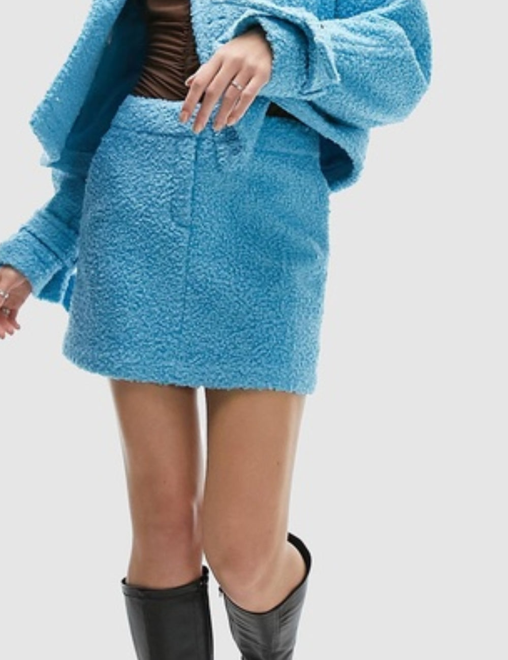Topshop miniszoknya, kék