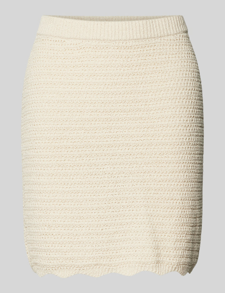 Vero Moda mini szoknya, krémszínű