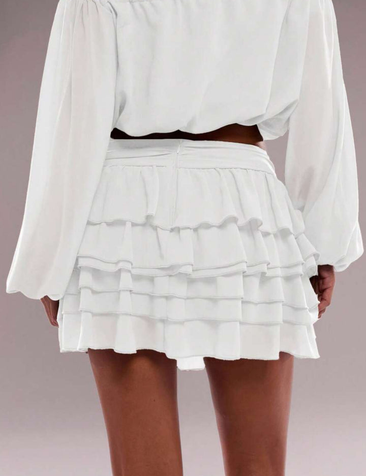 Shein szoknyanadrág, fehér
