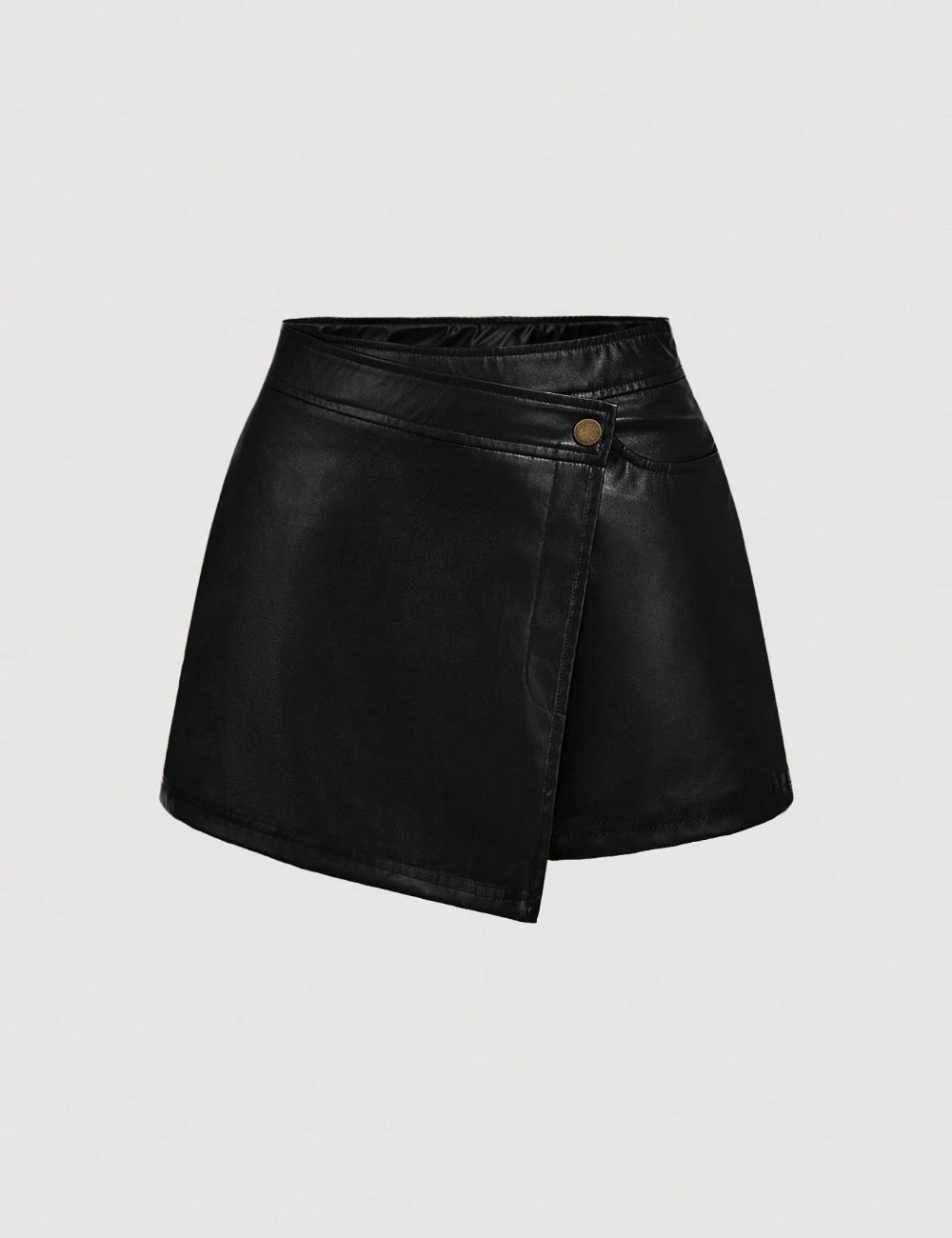 Fustă Pantalon Shein Curve+, negru