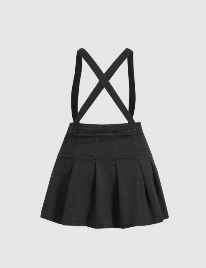 Shein Curve+ szoknya, fekete