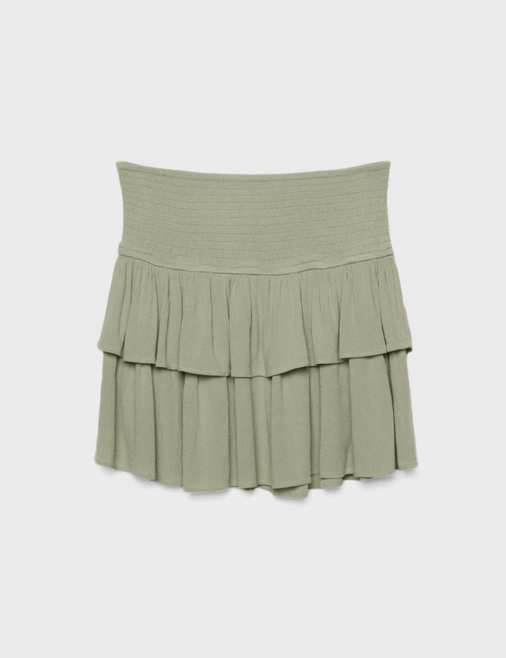 Fustă Stradivarius, verde