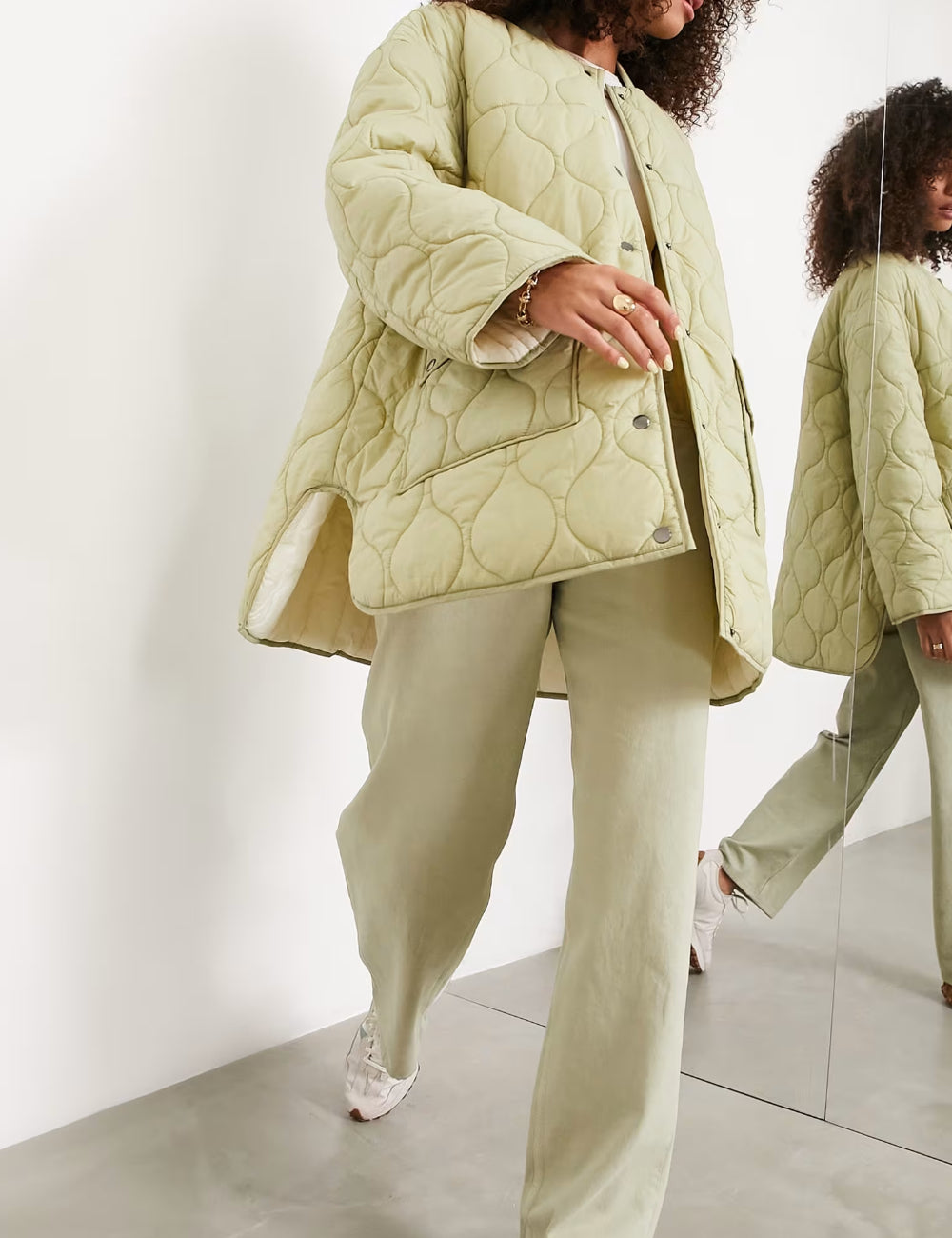 Geacă ASOS, verde