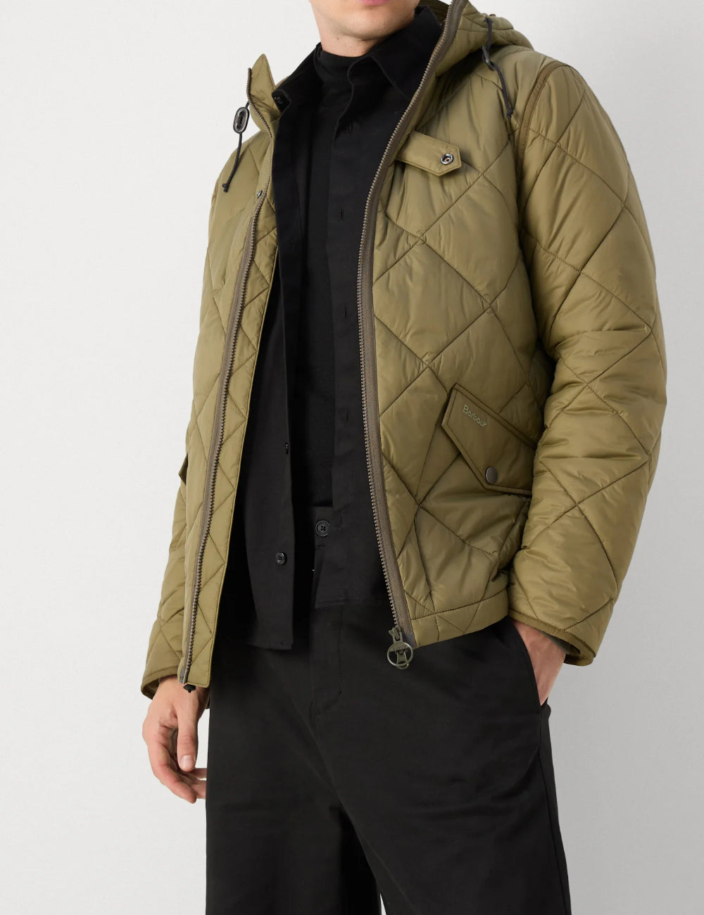 BARBOUR kabát, khaki
