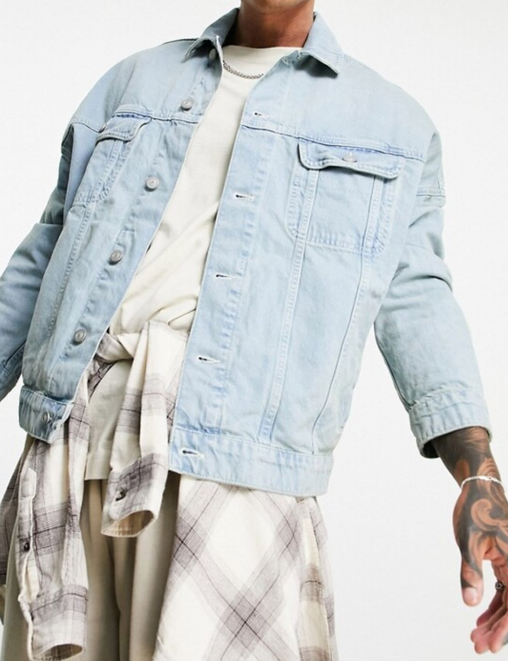 ASOS farmerdzseki, kék