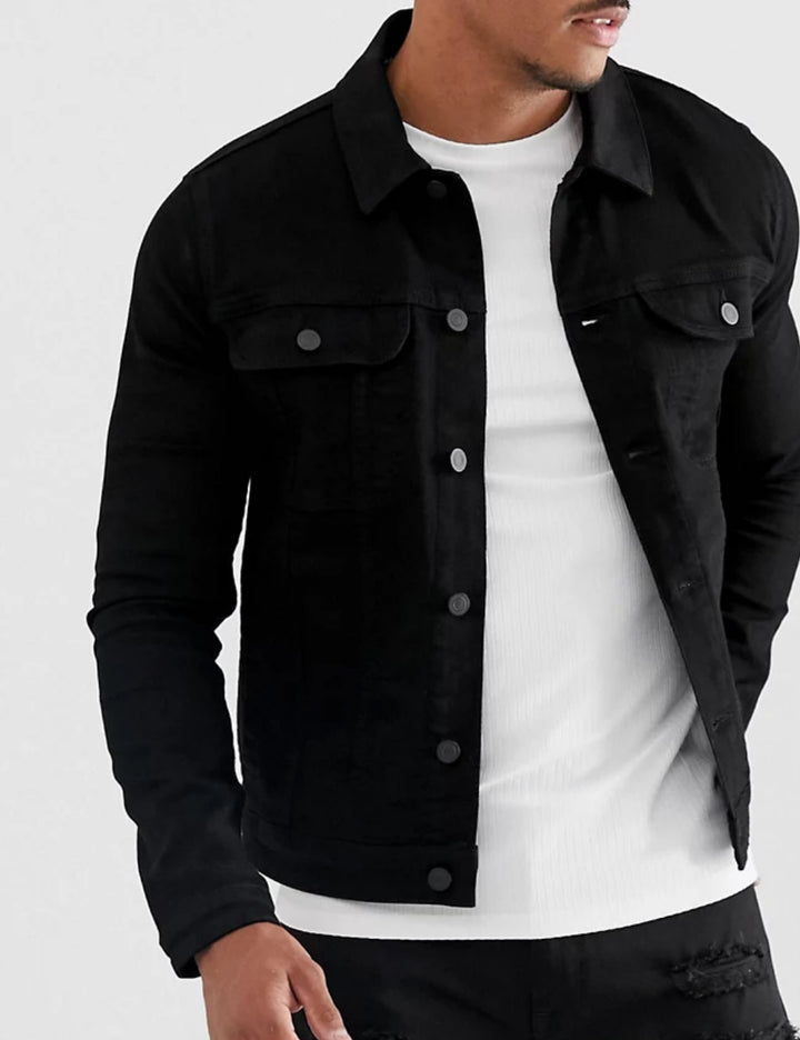 ASOS fekete farmerdzseki