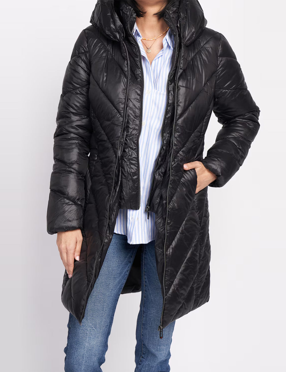 Lee Cooper kabát, fekete