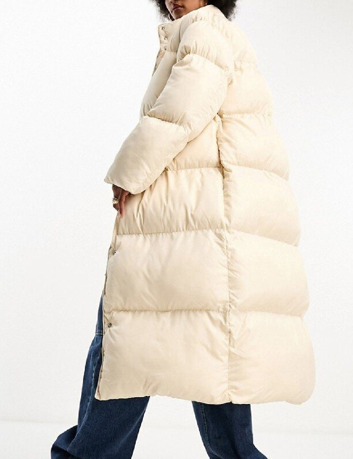 ASOS hosszú kabát, krém