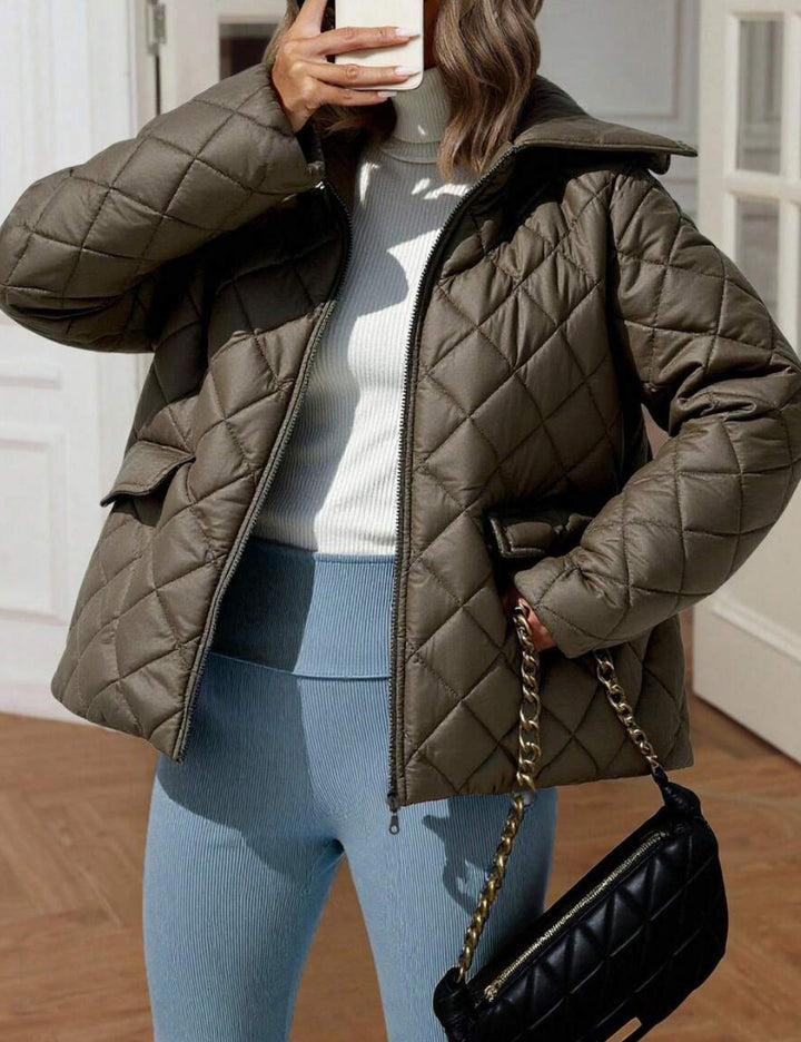 SHEIN dzseki, khaki