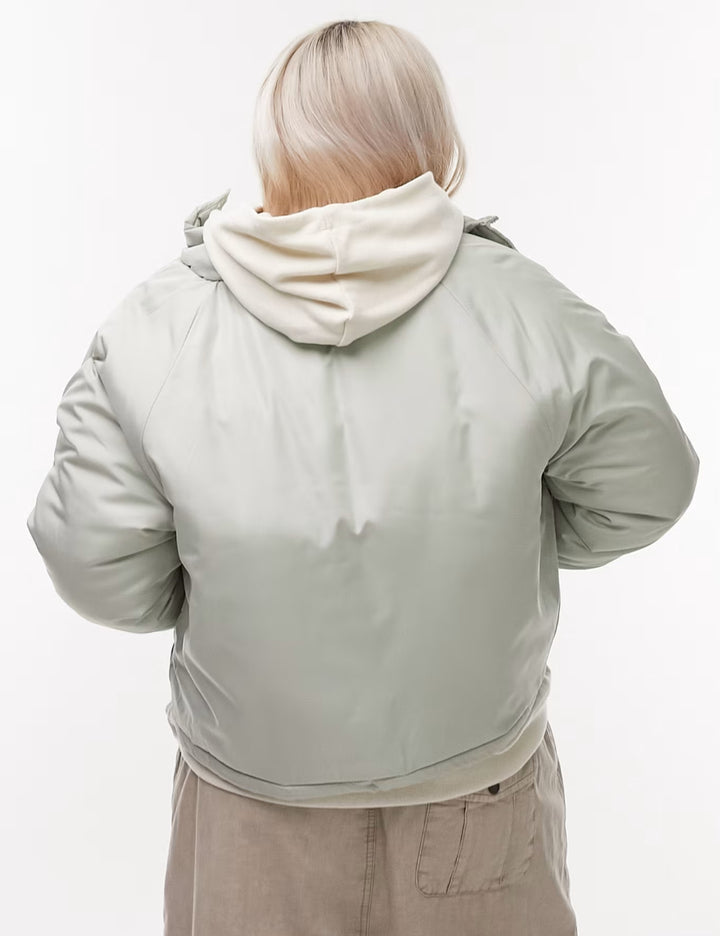 Topshop kabát, zöld