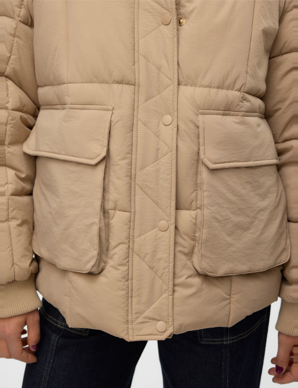 Vero Moda bézs kabát