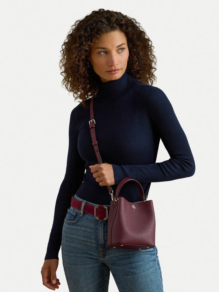 Táska RALPH LAUREN, bordó
