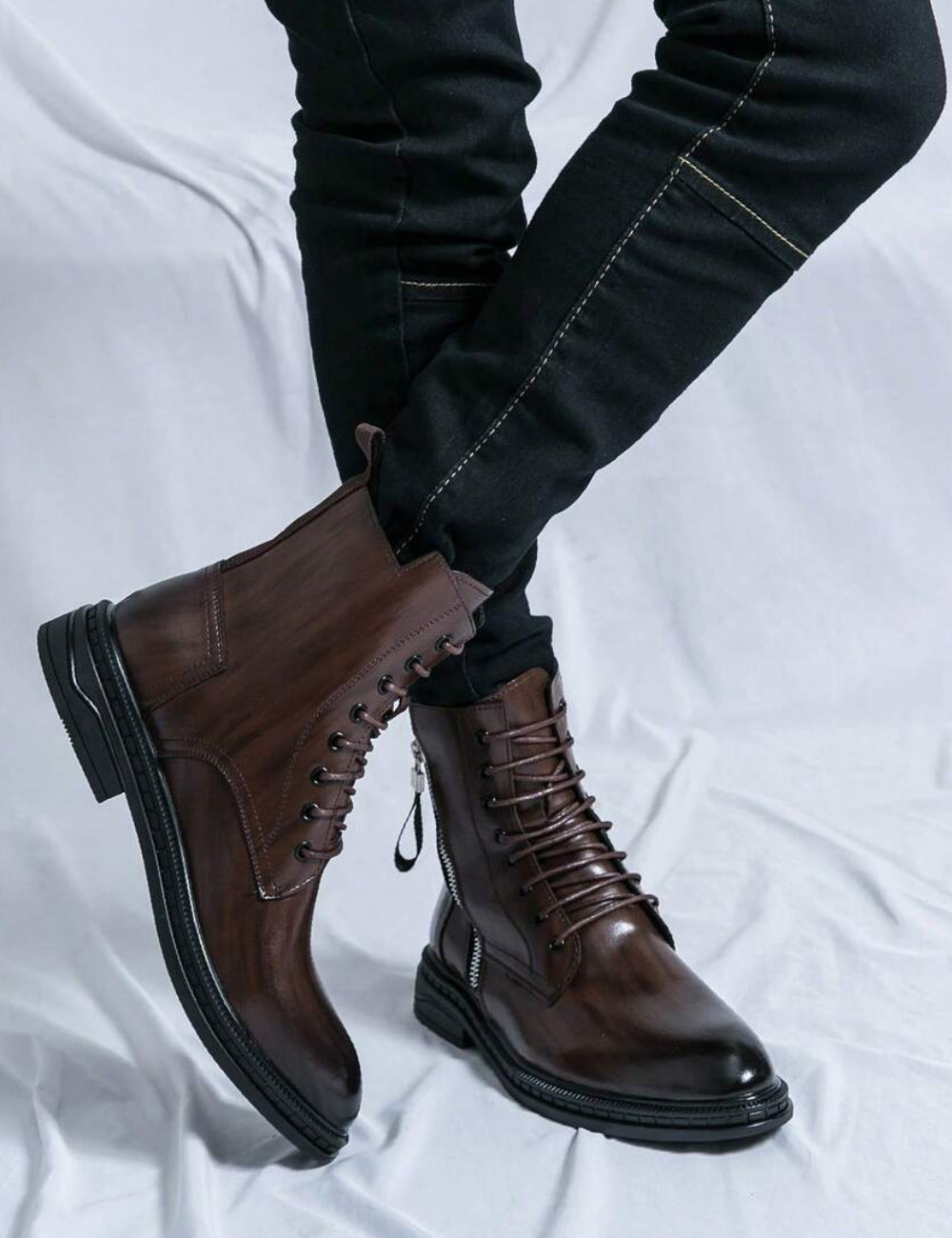 Shein csizma, barna