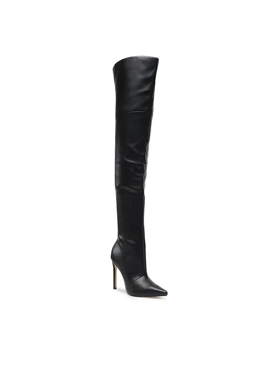 GUESS csizma, fekete