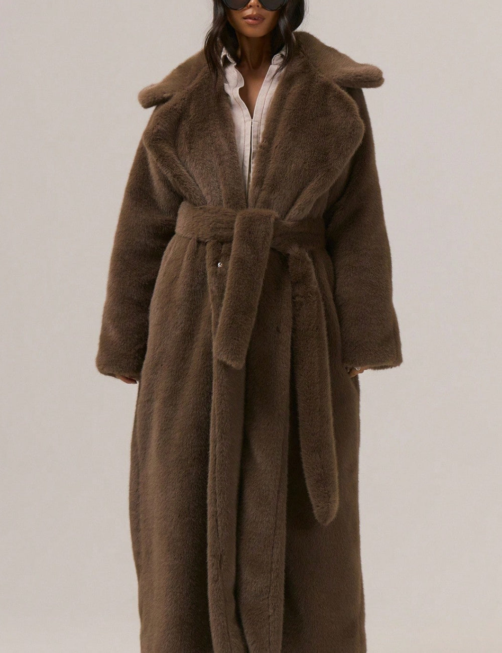 Shein MUSERA barna bunda