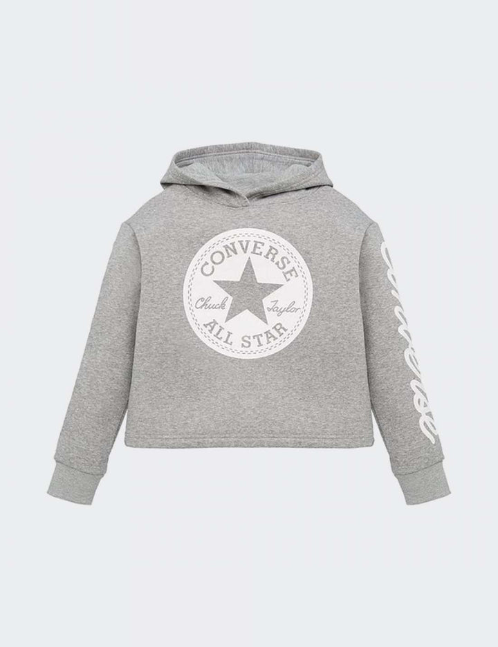 Converse szürke kapucnis felső