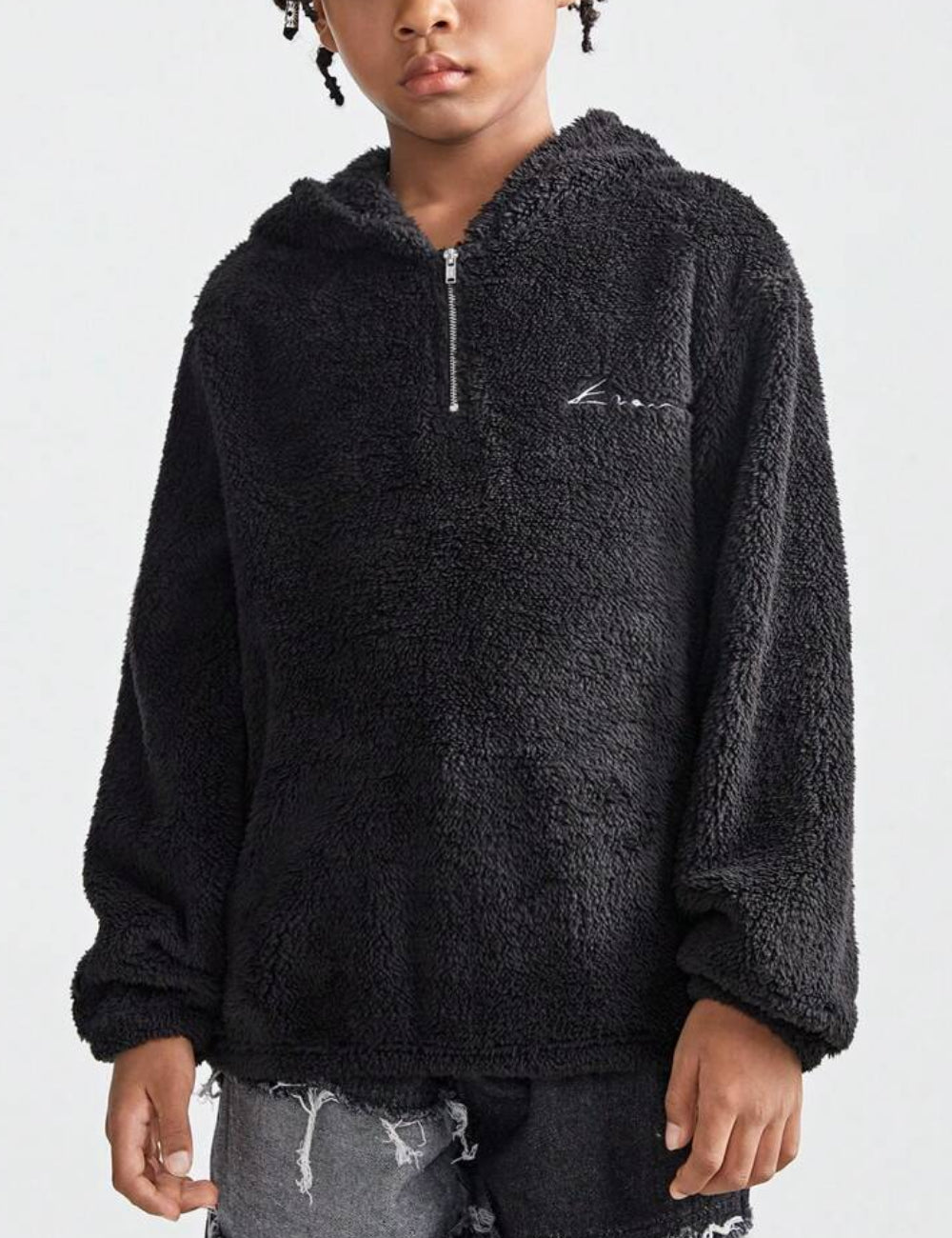 Shein pulóver, fekete