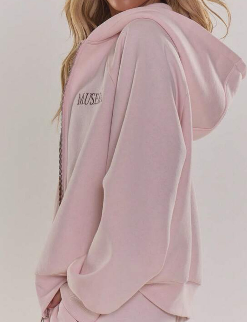 Shein hoodie, pink