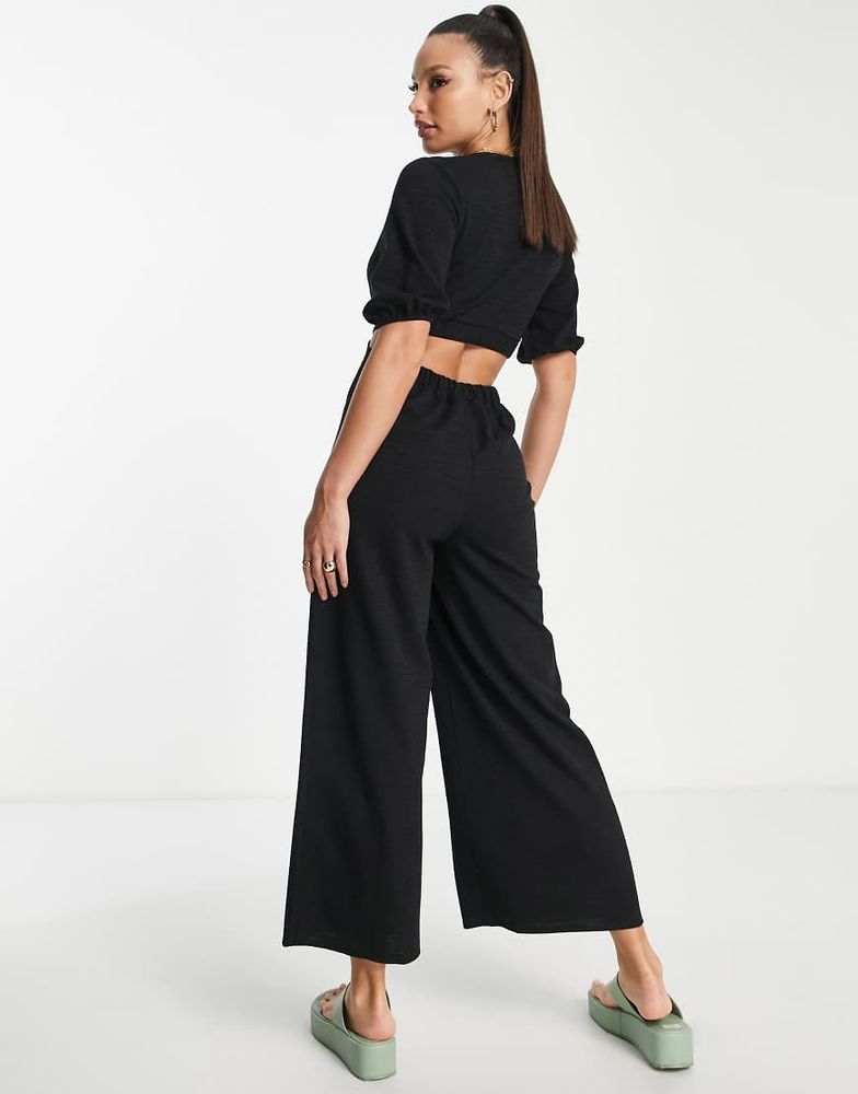 ASOS hosszú overál, fekete