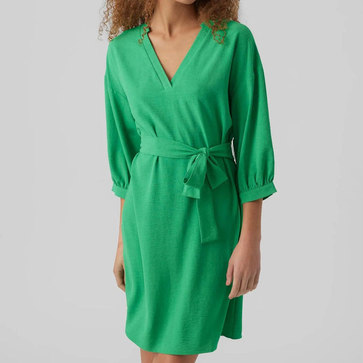 VERO MODA zöld miniruha
