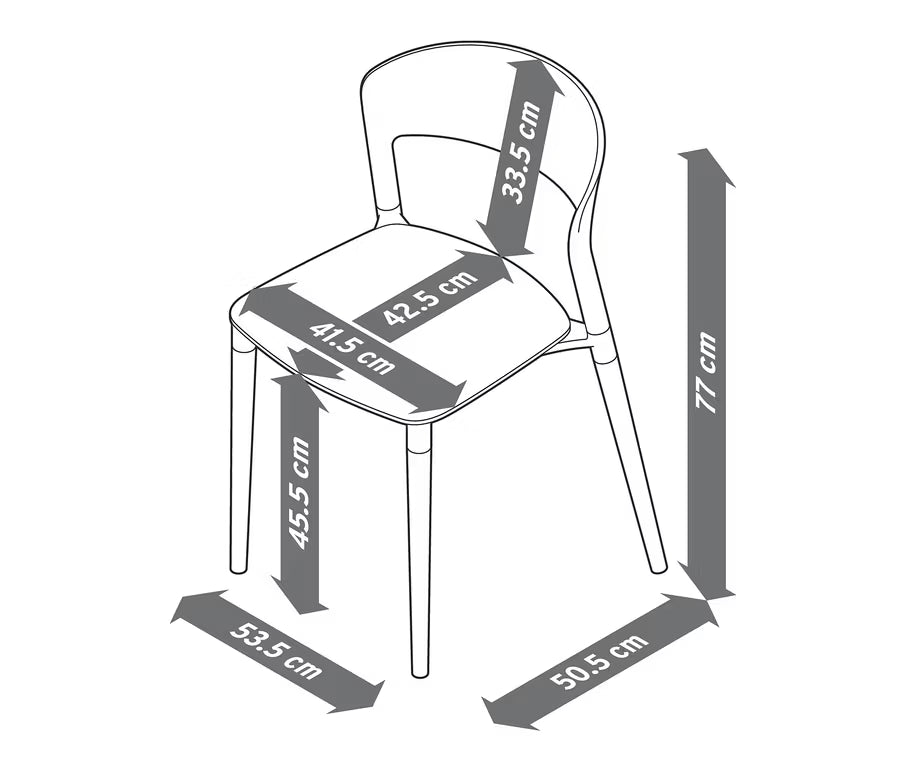 Set scaune TCHIBO, gri